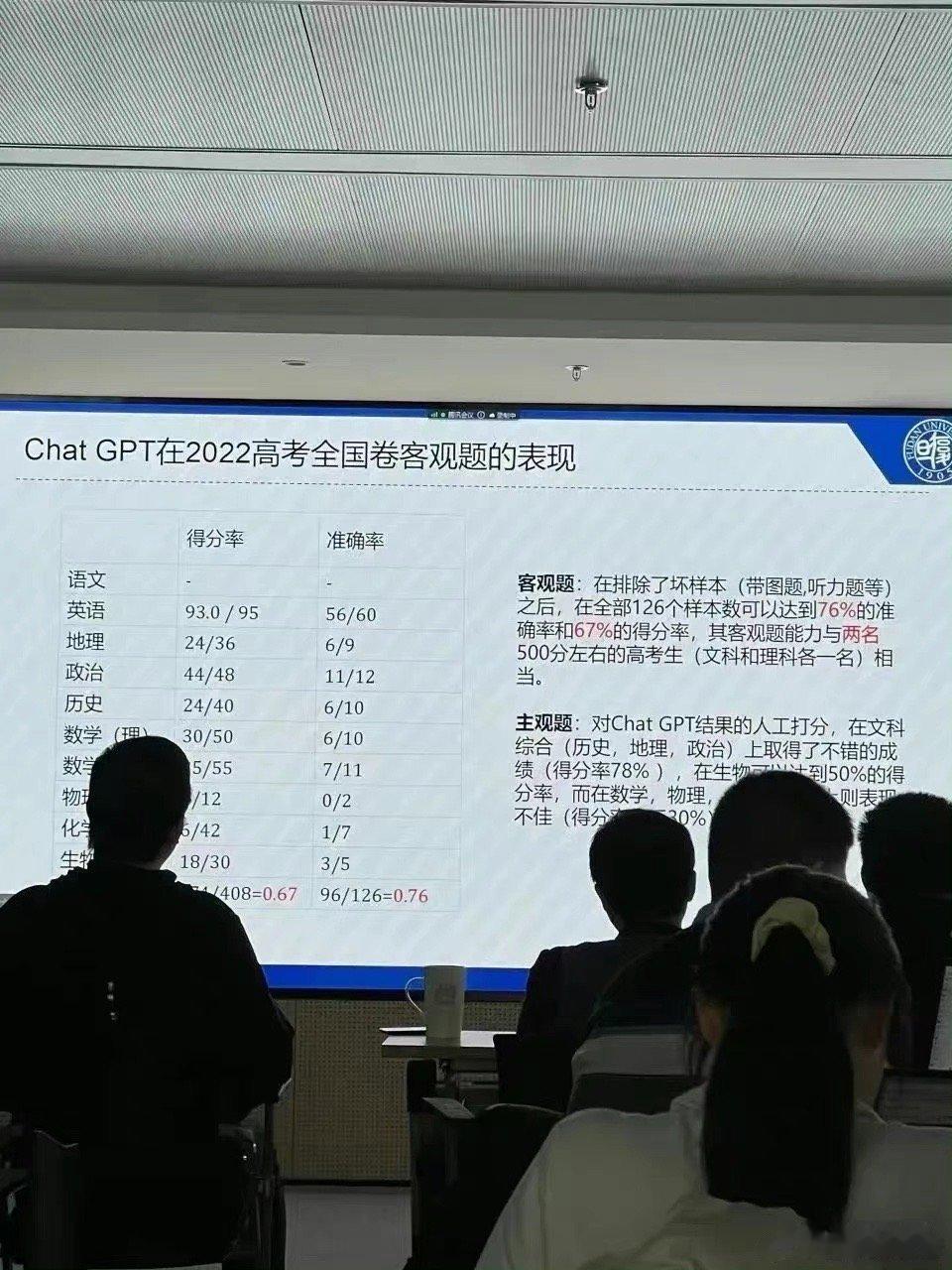 ChatGPT英语高考100分试卷，94分。ChatGPT生物高考100分试卷，