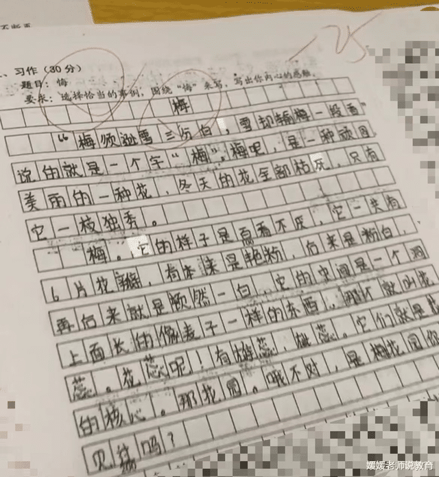 高考零分作文《我的二货老师》, 发自肺腑感情真挚, 网友: 满分