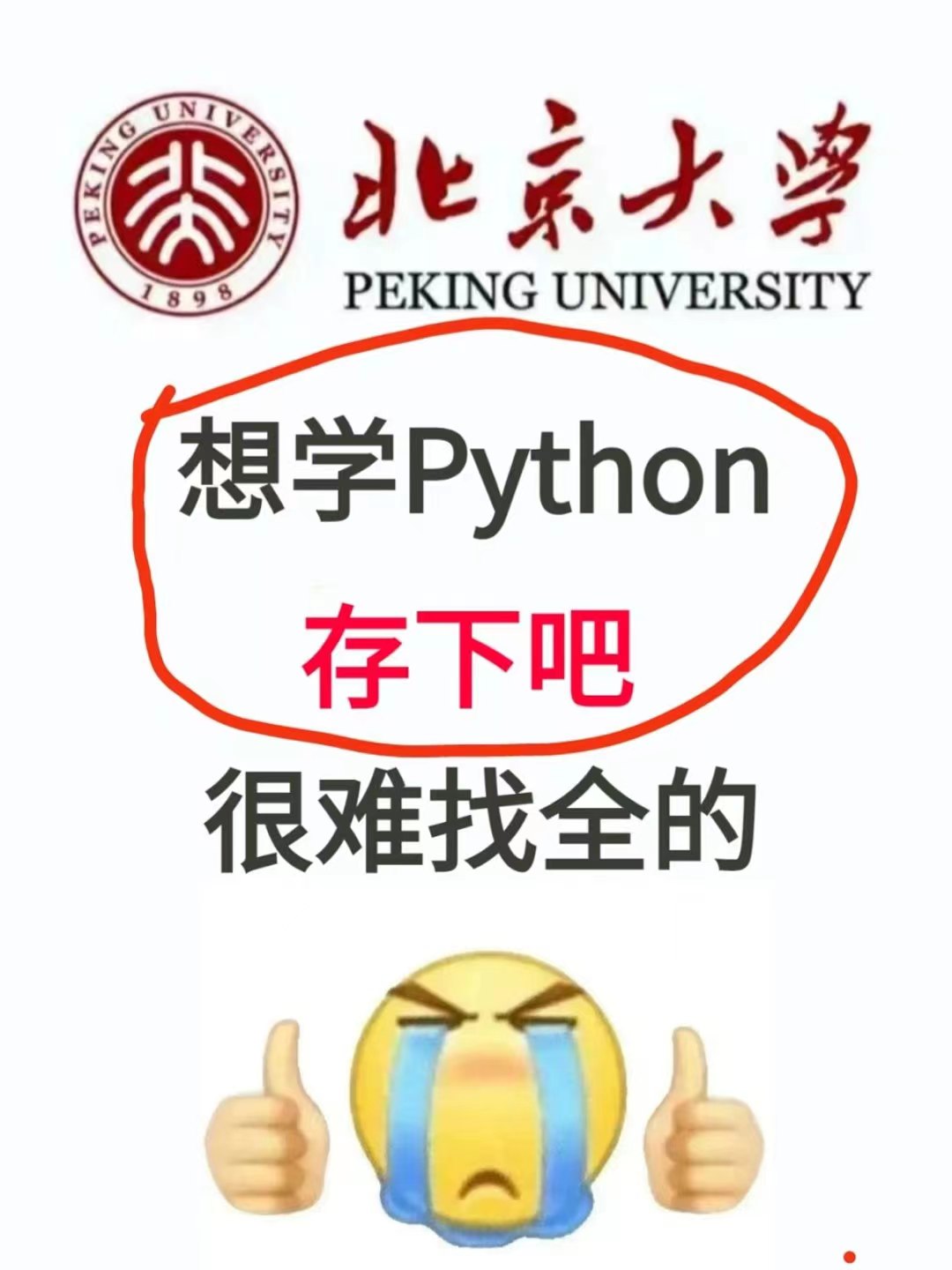 码住干货! 北京大学32小时讲完的python, 整整400集, 刷完即可就业!