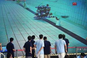 全国24所高校角逐“2023中国国际海洋水下机器人大赛”