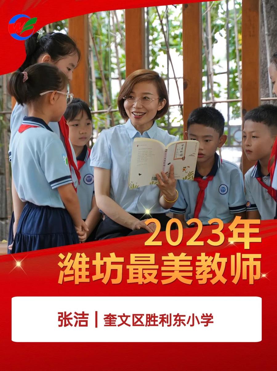 2023年潍坊最美教师优秀事迹展示