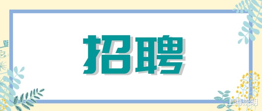 崇明这个镇招聘一批工作人员, 今起报名!