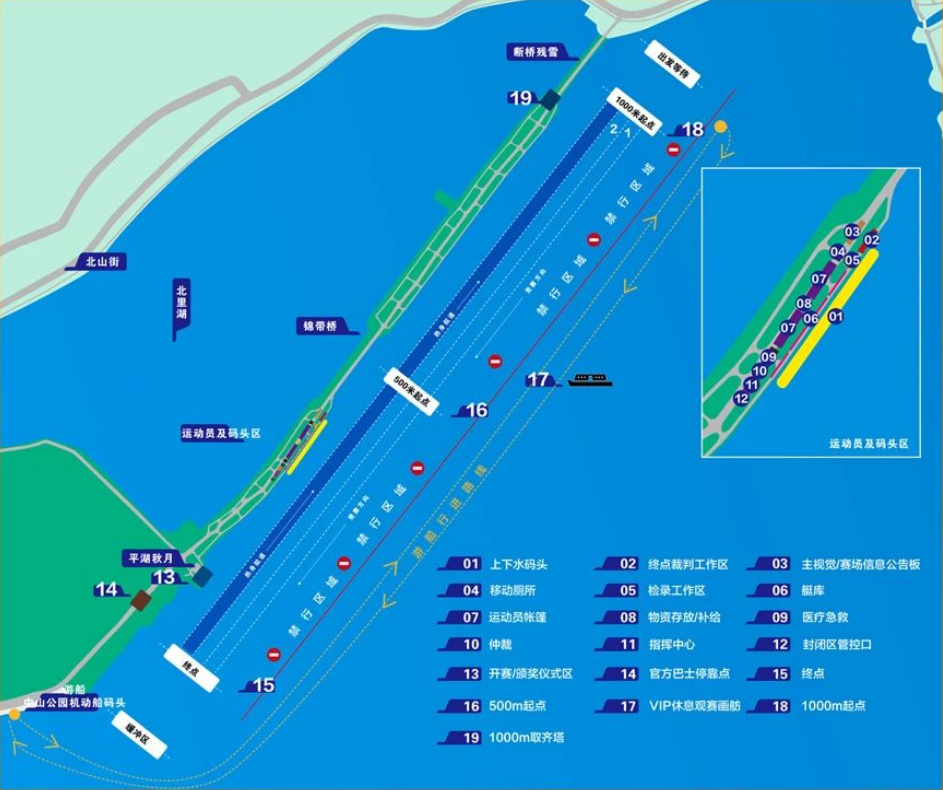 今天，西湖里在“飙船”！北大清华浙大都来了