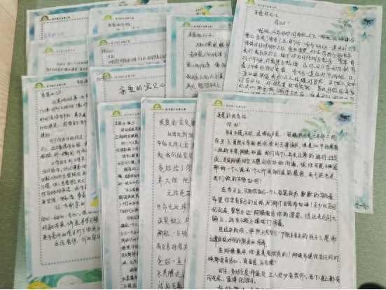 沅江玉潭学校举办“家校互动、家书寄情”主题活动