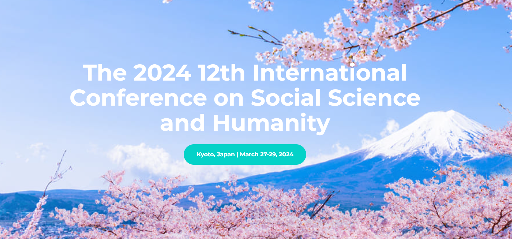 2024年第十二届社会科学与人文国际会议