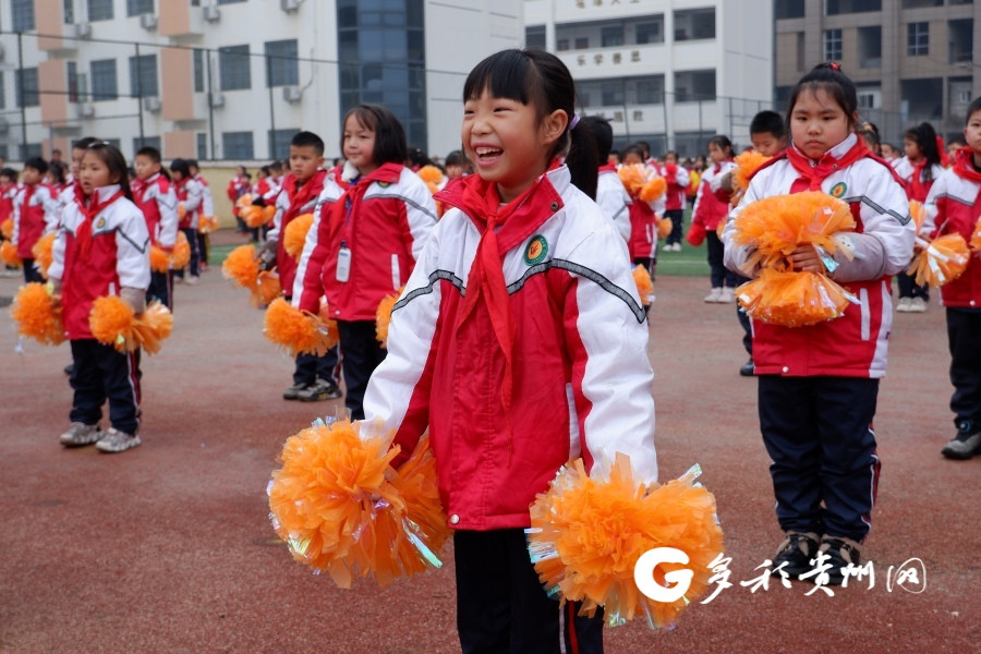 贵州铜仁：大课间活力拉满 啦啦操激发学生体育热情