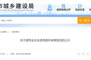 武汉市35家单位审查不合格, 证书挂靠行为不可取!