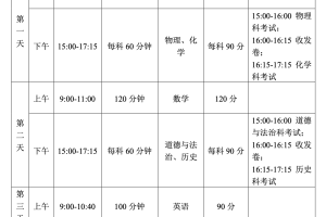 广州中考日期有调整! 与广东省统一命题中考日期一致