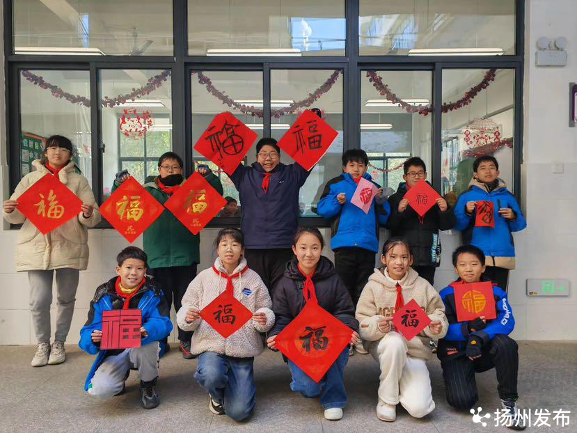 集五福感受年俗! 扬州学生特色假期作业“年”味满满, 好玩又好看