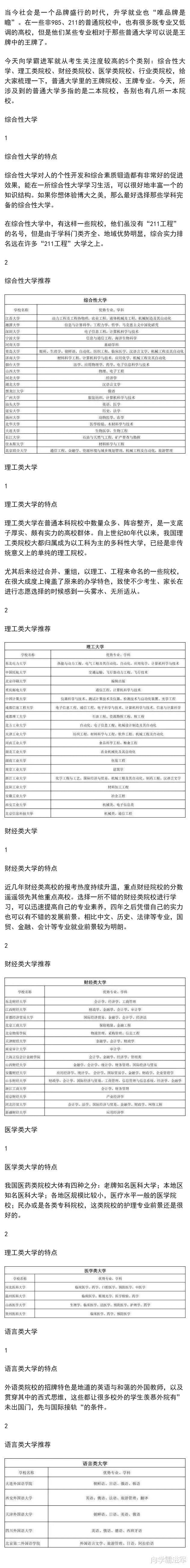 普通大学里的王牌专业, 个个都是令人尊敬的金饭碗!