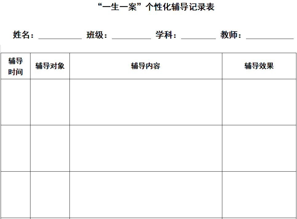 开学了, 这些超好用的班级管理表格大合集, 快收藏!