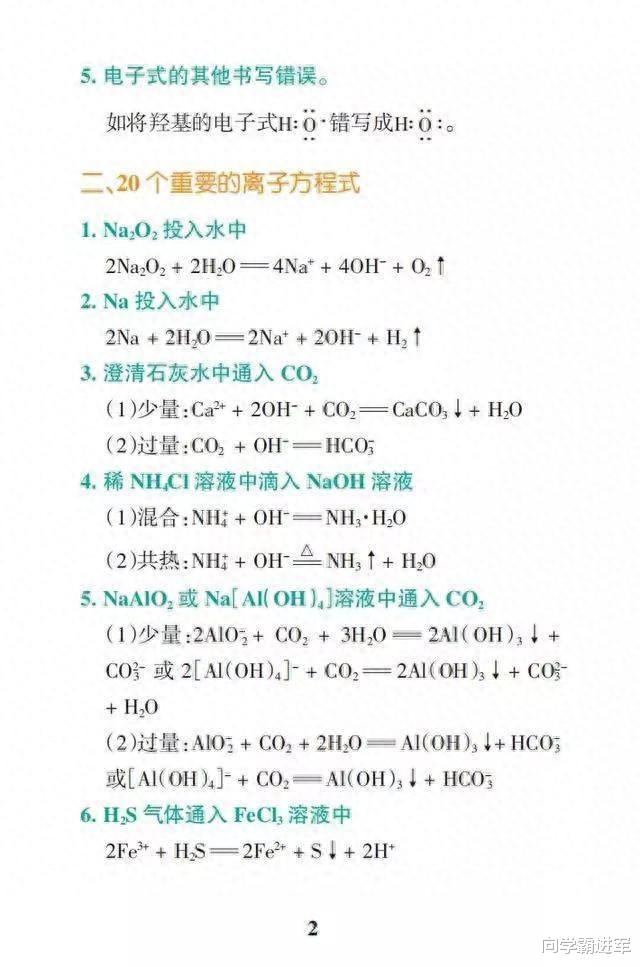 2024高考备考技巧: 
化学高频考点全汇总