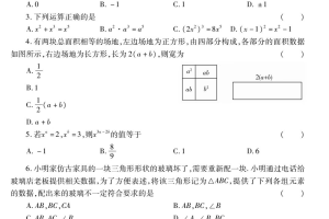 河南省洛阳市八年级上学期期末《数学》试卷