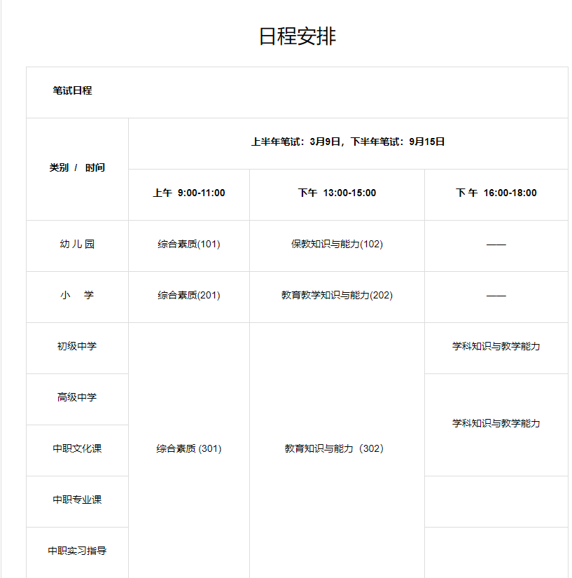 2024年上半年教师资格考试笔试将于3月9日开考