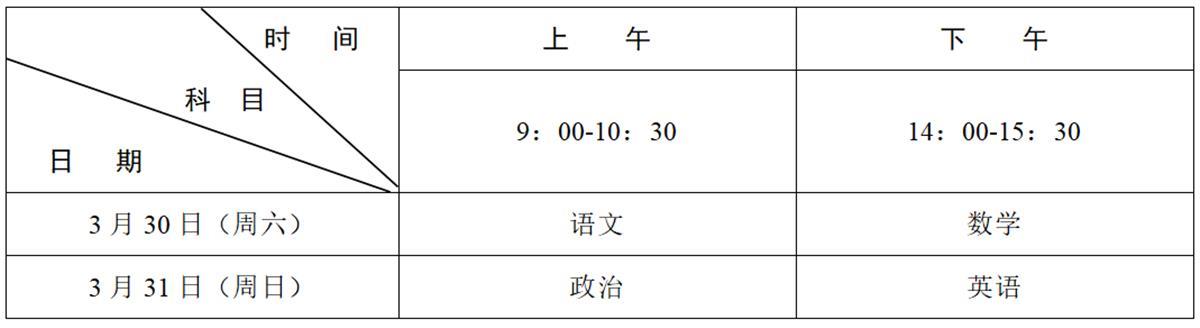 湖北“体育单招”文化考试时间定了!