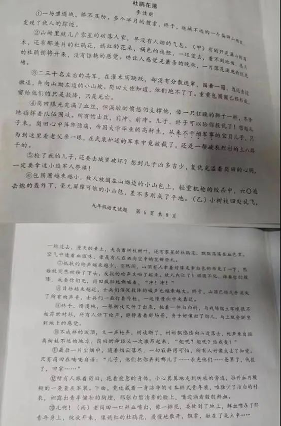 《杜鹃花落》作者已被免职