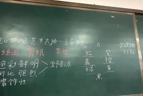 女教师“娃娃字体”引热议 这样会激发创意还是误导学生?