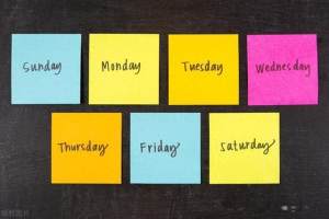 英语口语训练课157课——说说一个星期的计划Weekly work plan