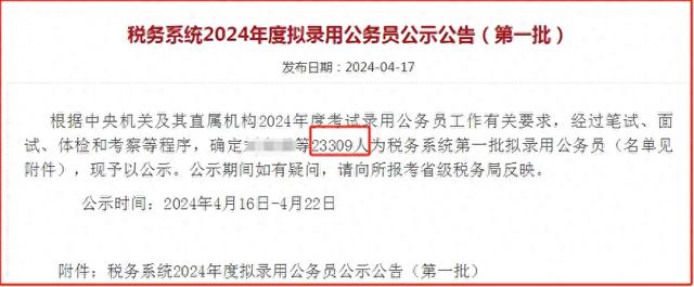 国家税务局2024录用2.3万人, 高校1464所, 财贸类高校为最大赢家!