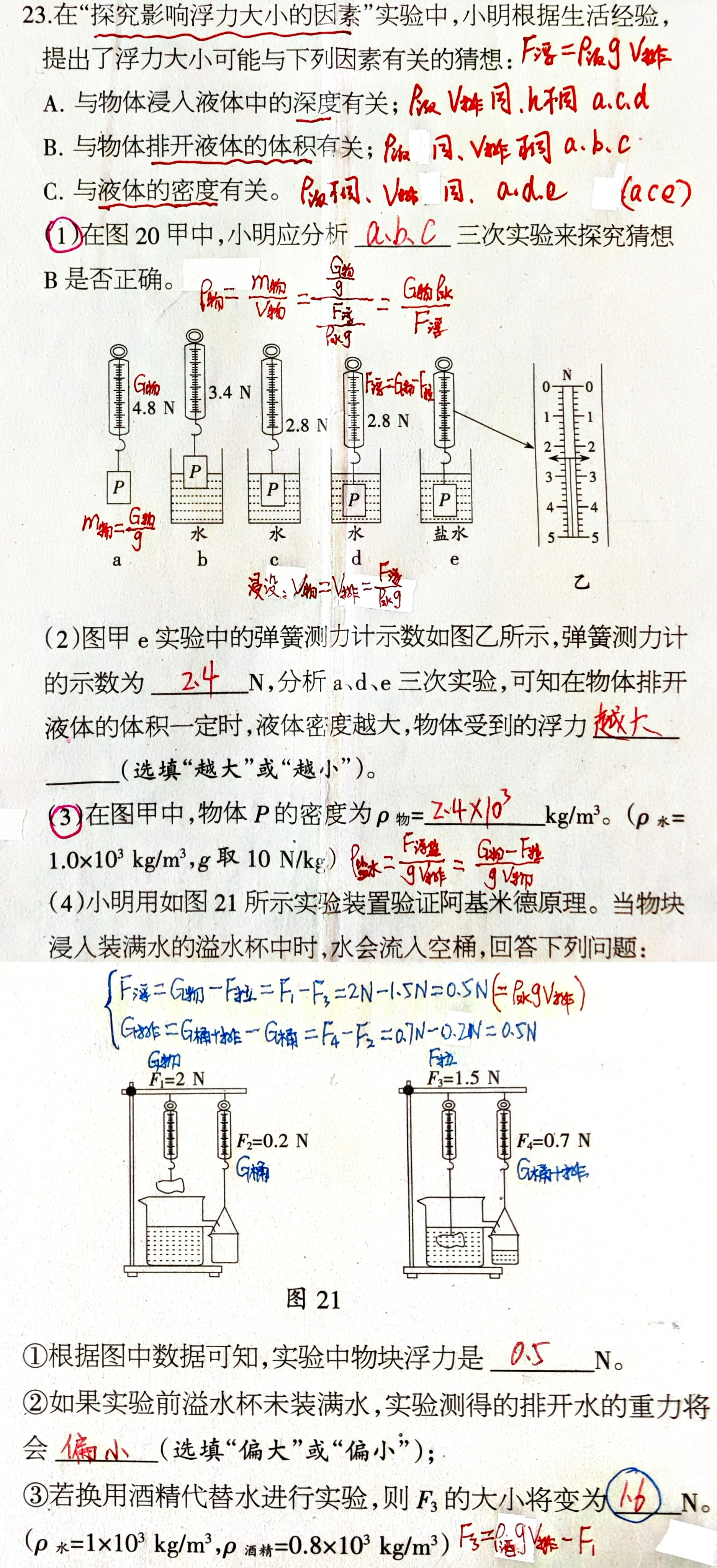 做初中物理题的最顶尖思维模式! 做一道题学会一类题, 洞穿本质!