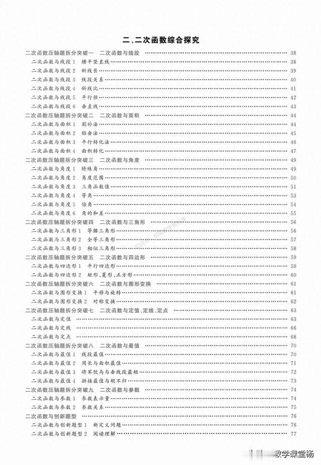 2024年新高考数学培优——二次函数10大压轴拆分专题汇编