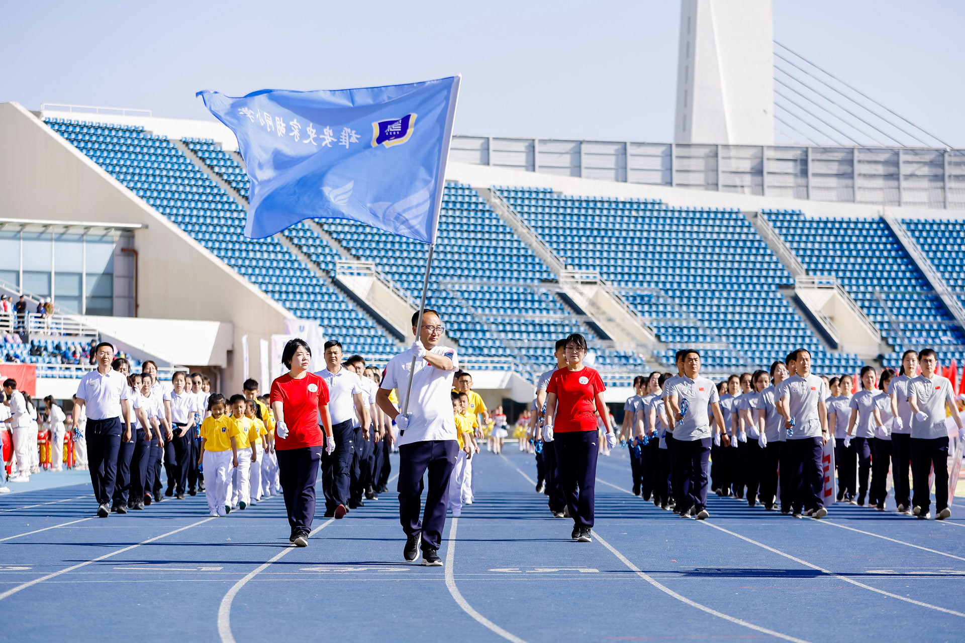 享受运动快乐! 京雄史家小学学生首次线下拉手