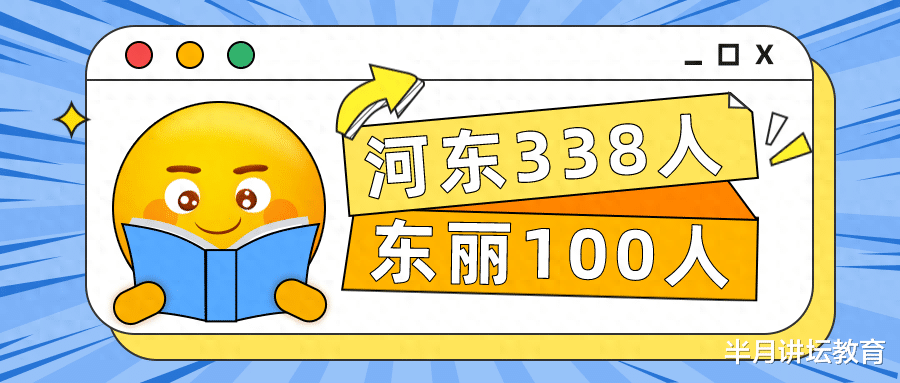 2024年天津市河东区招聘在编教师338人! 东丽区招聘在编教师100人