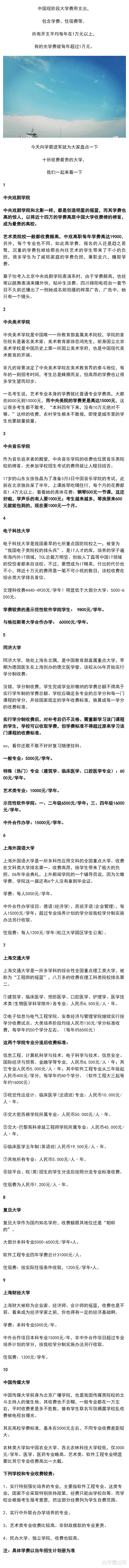 我国学费最贵的10所大学, 薪水却很高! 家长: 砸锅卖铁也读!