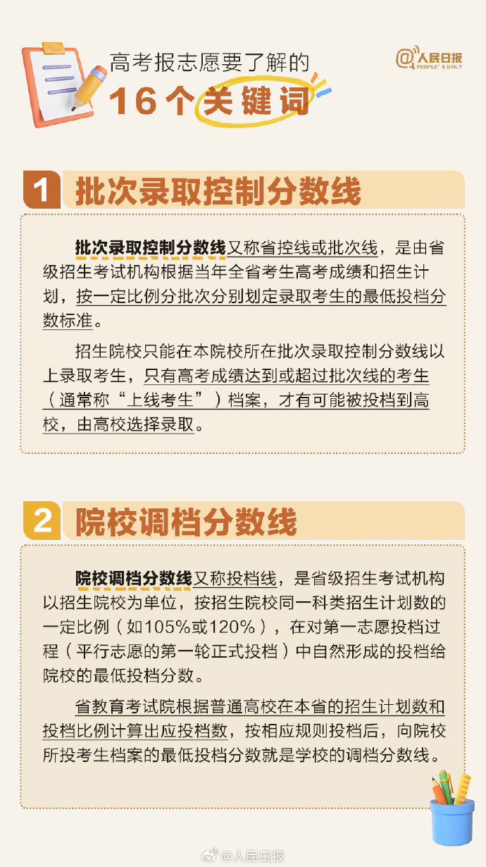 干货收藏! 高考报志愿要了解的16个关键词