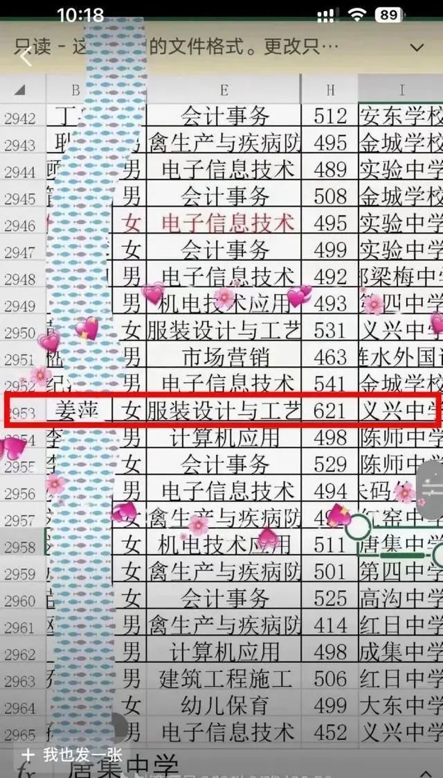 姜萍中考621分为何会上中专? 村支书否认家贫, 网友扒出关键信息